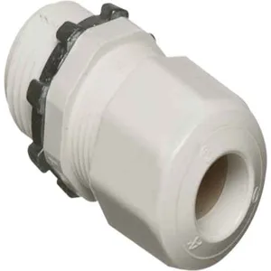 ARLINGTON INDUSTRIES LPCG507W Cord Connector, Liquid Tight, 1.23 x 1.23 Inch Size, 25Pk, Nylon | CD6WMK