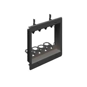 ARLINGTON INDUSTRIES LVU4BL Mounting Bracket, 6.818 x 9.742 Inch Size, Plastic | CD6WZW