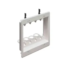 ARLINGTON INDUSTRIES LVU4W Mounting Bracket, 6.818 x 9.742 Inch Size, Plastic | BK3EAB