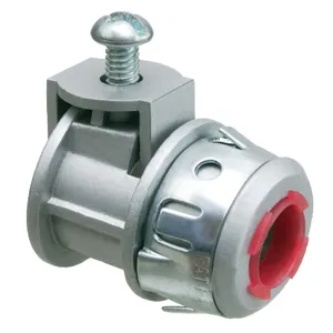 ARLINGTON INDUSTRIES SG75STRH Connector, Saddle Type, 1.495 x 1.57 Inch Size, 20Pk, Zinc | CD6WQE