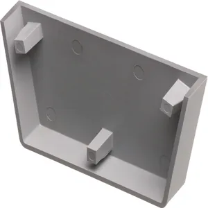 ARLINGTON INDUSTRIES T23E Angle Bracket, 2.19 x 4.57 Inch Size, 10Pk, Plastic | BK3ENB