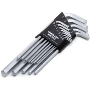 ARMOR COAT UST260660 Hex Key Set 0.050 - 3/8 Inch L-shaped Long | AA8PKG 19G978