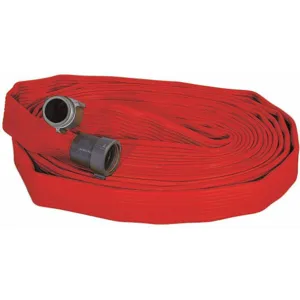 ARMORED TEXTILES G50H2RR50 Attack Line Fire Hose 50 Feet Red | AF7BAB 20TP14