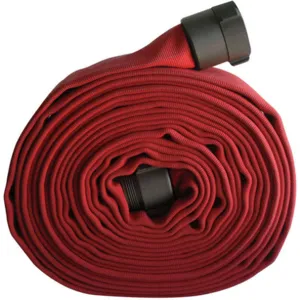 ARMORED TEXTILES G52H15HDR100N Attack Line Fire Hose 100 Feet Length Red | AA3LRU 11N846