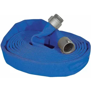 ARMORED TEXTILES G52H25HDB100 Attack Line Fire Hose 100 Feet Blue | AF7BAC 20TP15