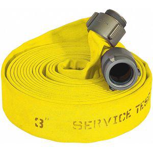 ARMORED TEXTILES G52H3HDY100 Attack Line Fire Hose 100 Feet Yellow | AF7BAK 20TP22