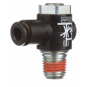 ARO 119309-250 Zylinderanschluss-Durchflusskontrolle 1/4 MNPT x Rohr | AB9TVB 2F861