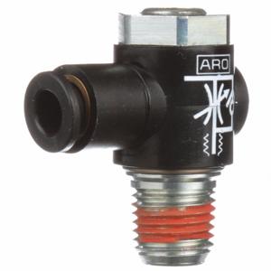 ARO 119309-375 Zylinderanschluss-Durchflussregelventil, Mnpt-X-Rohr, 3/8 Zoll Ventilanschlussgröße | CN8VQF 2F863
