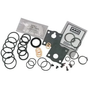 ARO 637118-C Diaphragm Pump Repair Kit, Nitrile, For Air Section Service | AD9FQX 4RM92