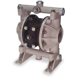 ARO 66605J-344 PTFE Double Diaphragm Pump, 13 GPM, 100 PSI | AB9DGX 2CAP5