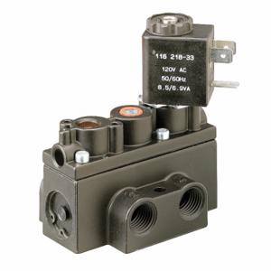 ARO A212SS-012-D Solenoid Air Control Valve, 12V Dc, 1/4 Inch Size Pipe Size, 50 To 150 Psi | CN8VYQ 2F983
