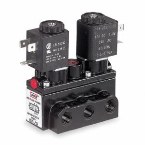 ARO A312SD-024-D Solenoid Air Control Valve, 24V Dc, 1/4 Inch Size Pipe Size, 50 To 150 Psi | CN8VZC 4XT41