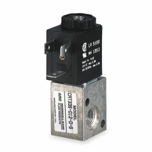 ARO CAT33S-024-L Solenoid Air Control Valve, 24V Dc, 1/8 Inch Size Pipe Size, 0 To 150 Psi | CN8WAD 4KB47