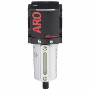 ARO F35231-410 Compressed Air Filter, Particulate, 3/8 Inch Npt, 5 Micron, 107 Cfm | CN8VPV 4PJE4