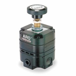 ARO PR4021-300 Precision Compressed Air Regulator, Zinc Die-Cast, 1/4 Inch NPT, 14 cfm, 2 To 25 psi | CJ3AZV 3NA78