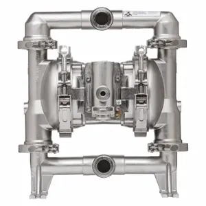 ARO SD10S-CSS-STT-A Double Diaphragm Pump, Air, 316 Stainless Steel, 1 Inch Fluid Connection Size, Tbv, Ptfe | CN8VRN 49AV32