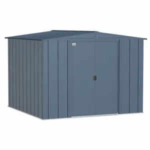 ARROW FASTENER CLG88BG Shed, 99.8 Inch x 95.3 Inch x 72.9 Inch Size, 338 Cu ft Capacity, Blue Gray | CN8WCZ 783W60