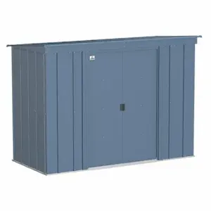 ARROW FASTENER CLP84BG Shed, 100 Inch x 47 Inch x 70.8 Inch Size, 157 Cu ft Capacity, Blue Gray | CN8WBD 783W56