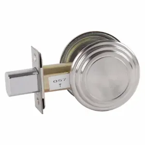 ARROW FASTENER E60 26D Deadbolt Less Cylinder, 2, Satin Chrome, Not Keyed | CN8WDQ 429K39