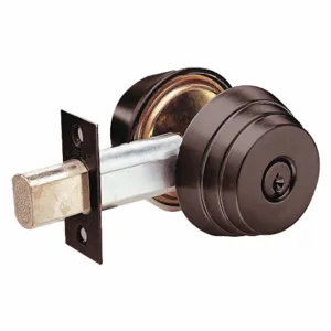 ARROW FASTENER E61 10B Deadbolt, 2, Dark Bronze, Ar1, Different | CN8WEA 429K41