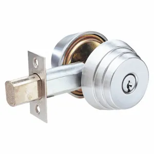 ARROW FASTENER E62 26D Deadbolt, 2, Satin Chrome, Ar1, Different | CN8WEF 429K53