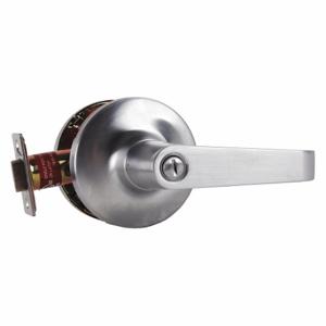 ARROW FASTENER GL02SR 26D Door Lever Lockset, Grade 1, Flat With Return, Satin Chrome | CN8WEZ 429K65