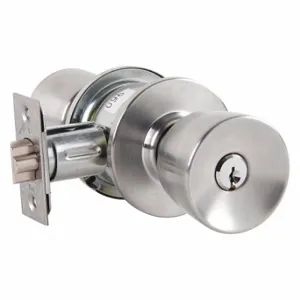 ARROW FASTENER MK11DD 26D Knob Lockset, 2, Tulip, Satin Chrome, Ar1, Different | CN8WKL 429K85