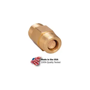 Arrow Pneumatics ASP3103-40 In-Line Nipple Filter, 40 Micron, 3/8 NPT | CJ4XZB