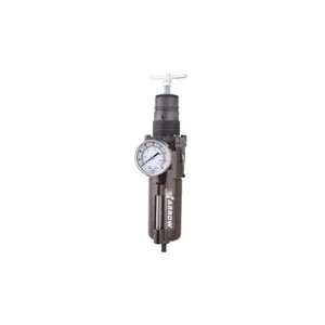 Arrow Pneumatics B752GTW Integral Filter/Regulator, 1/4 NPT, 50 SCFM, Gauge, Tee Handle | CJ4YFE