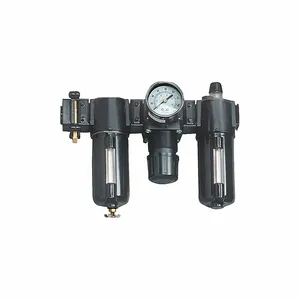 Arrow Pneumatics VC33354 Filter/ Regulator/ Fog Lubricator With LockOut Trio, 1/2 NPT | CJ6AYV