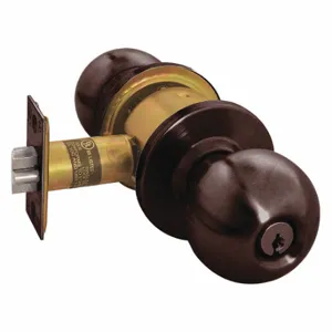 ARROW FASTENER RK11BD 10B CS Knob Lockset, 2, Ball, Oil Rubbed Bronze, Different | CN8WHV 429L46