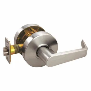 ARROW FASTENER RL03SR 26D Door Lever Lockset, Grade 2, Flat With Return, Satin Chrome | CN8WFX 429L67