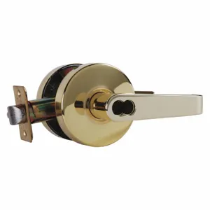 ARROW FASTENER RL11SR 3 IC Door Lever Lockset, Grade 2, Flat With Return, Bright Brass | CN8WFN 429L72