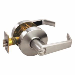 ARROW FASTENER RL12SR 26D Door Lever Lockset, Grade 2, Flat With Return, Satin Chrome | CN8WFU 429L74