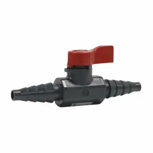 ASAHI 1079002 Ball Valve, 1/4 Inch Pipe, 1/4 Inch Tube, 150 PSI CWP, 30-120 Deg F, Barb | CN8WUG 49EZ75