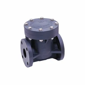 ASAHI 1201015 Swing Check Valve, Single Flow, Inline Swing, PVC, 1 1/2 Inch Pipe/Tube Size | CN8XCR 49EZ87