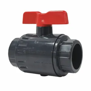 ASAHI 161070005 Ball Valve, 1/2 Inch Pipe, 1/2 Inch Tube, 150 PSI CWP, 30-120 Deg F, Socket | CN8WQU 49EZ59