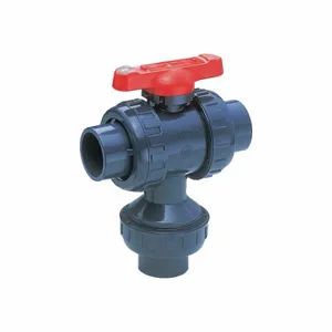 ASAHI 2510010 Ball Valve, 1 Inch Pipe, 1 Inch Tube, 230 PSI CWP, 30-120 Deg F, Socket | CN8WQM 49FC02