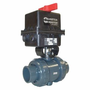 ASAHI 2905025 Electronic Actuated Ball Valve, 2 1/2 Inch Pipe Size, Full, 230 PSI Cwp, 115VAC | CN8WWW 49FC32