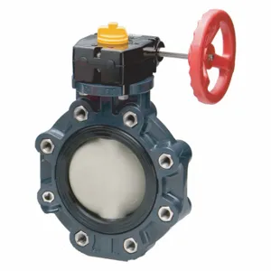 ASAHI 3973030 Butterfly Valve, 57LIS, Lug Style, PVC, 3 Inch Pipe Size, 150 PSI | CN8WWZ 442R86