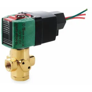 ASCO VALVES 8320R174 100-240 100/240 VAC Brass Solenoid Valve, Universal, 1/4 Inch Pipe Size | CD2FRZ 53AY52