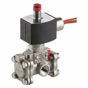 RED HAT EV8316G382V24/DCDD Solenoid Valve 3/2 3/8 Inch Nc 24v 316 Stainless Steel | AB7ZQK 24W642