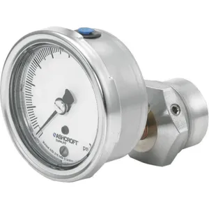 ASHCROFT 251009AW02B/310SSLXCG30 Pressure Gauge 0 To 30 Psi 2-1/2 Inch 1/4in | AD7GMR 4EFW7