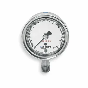 ASHCROFT 251009SW02LX6B600 Pressure Gauge 0 To 600 Psi 2-1/2in | AD7GLX 4EFU6