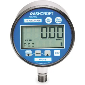 ASHCROFT 302074SD02L300BL Gauge Pressure Digital | AD9JUR 4TA26