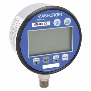 ASHCROFT 302074SD02L30BL Gauge Pressure Digital | AD9JUP 4TA24