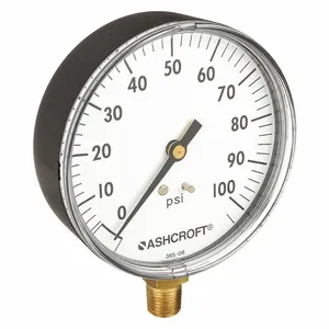 ASHCROFT 35W1005PH02L100# Gauge Pressure 0-100 psi +/-3-2-3Percent | AH3QVM 33HR36