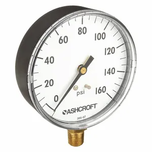 ASHCROFT 35W1005PH02L160# Gauge Pressure 0-160 psi +/-3-2-3Percent | AH3QVN 33HR37