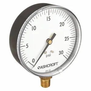 ASHCROFT 35W1005PH02L30# Gauge Pressure 0-30 psi +/-3-2-3Percent | AH3QVK 33HR34