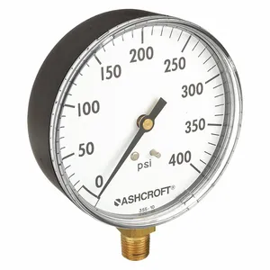 ASHCROFT 35W1005PH02L400# Gauge Pressure 0-400 psi +/-3-2-3Percent | AH3QVQ 33HR39